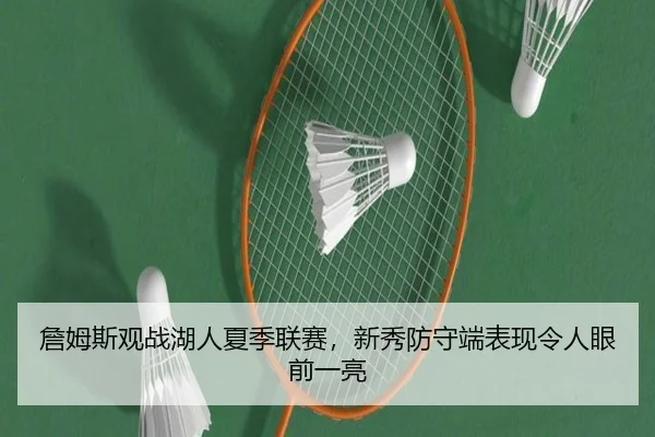詹姆斯观战湖人夏季联赛，新秀防守端表现令人眼前一亮